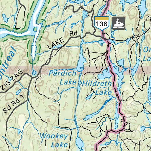 Neon42 Matachewan - 6th Ed Northeastern Ontario Topo Map By Backroad 