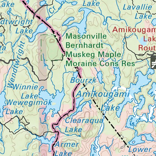 NEON43 Kirkland Lake 6th ed Northeastern Ontario Topo Map by Backroad