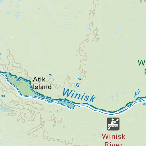 NEON98 Peawanuck 6th ed Northeastern Ontario Topo Map by Backroad Mapbooks Avenza Maps