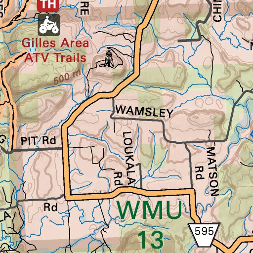 NWON05 Kakabeka Falls Northwestern Ontario Topo Map by Backroad