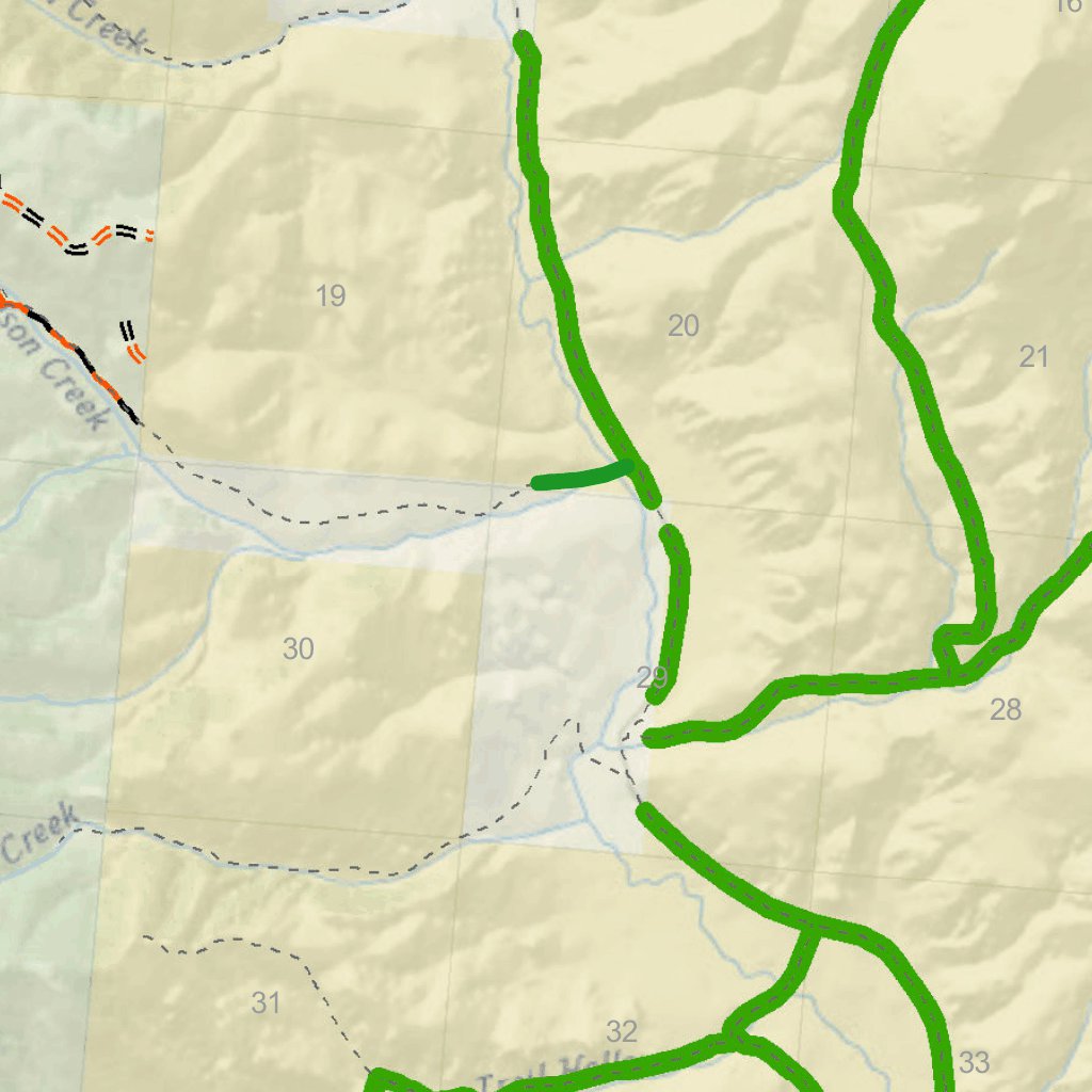 BLM MT/Dakotas Muddy Creek Map by BLM Montana/Dakotas Avenza Maps