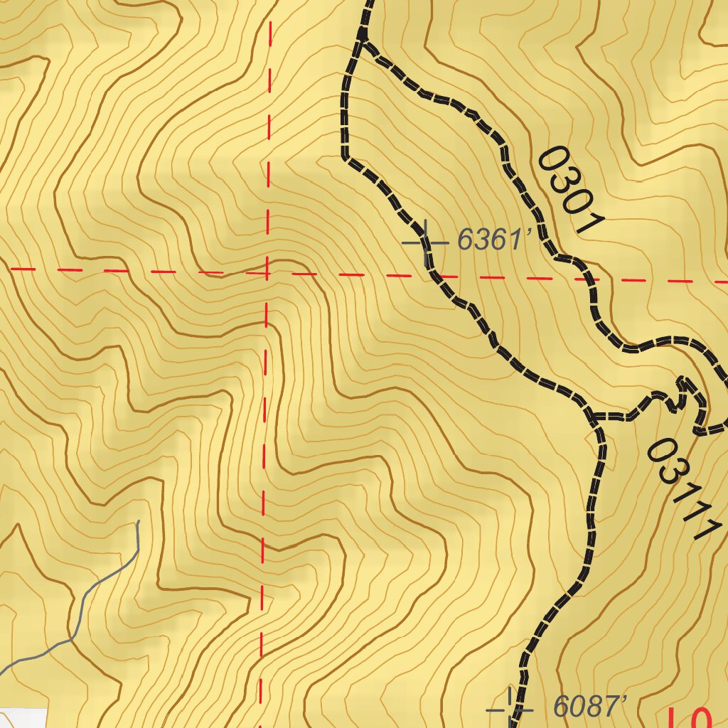 Blm Idaho Chinese Peak Blackrock Trail Map By Bureau Of Land Management Idaho Avenza Maps 7288