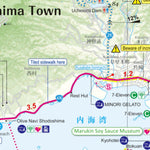 Buyodo corp. Cycle around Shodoshima: Cycling map digital map