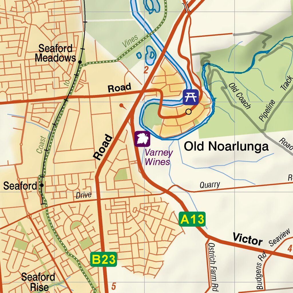 McLaren Vale Wine Region Map by Carto Graphics | Avenza Maps