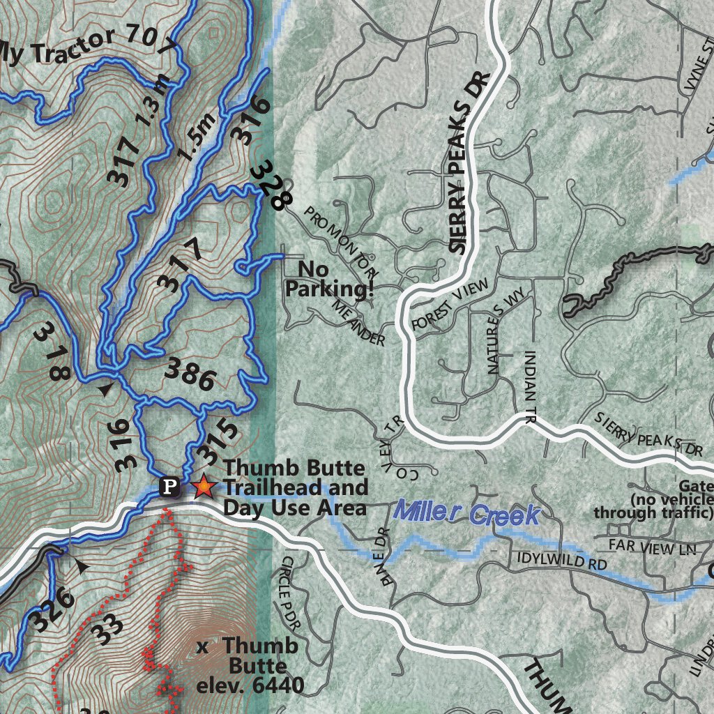 Prescott Trails And Recreation Map By City Of Prescott Gis Dept Avenza Maps 7354