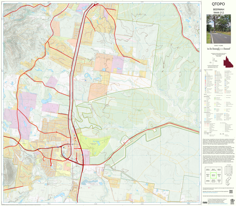 Beerwah 9444 212 Map By Department Of Natural Resources And Mines Department Of Natural Resources And Mines And Regional And Rural Development Beerwah 9444 212 Map 1735737 Preview 0 