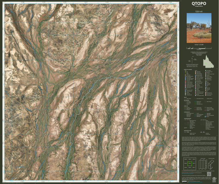 Brighton Downs (7251-41i) Map by Department of Natural Resources and ...