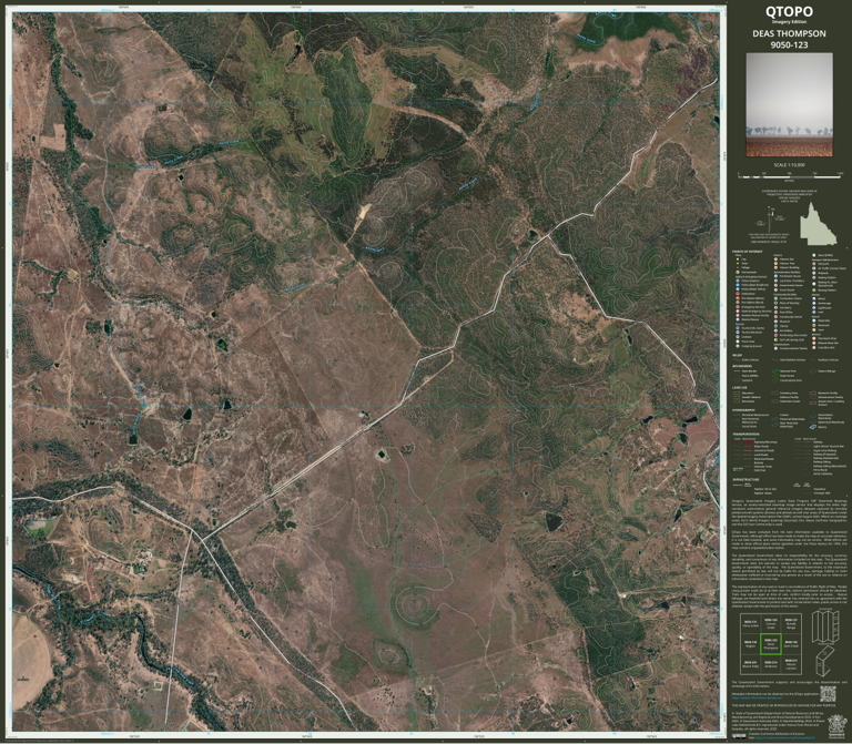 DEAS THOMPSON (9050-123i) Map by Department of Natural Resources and ...
