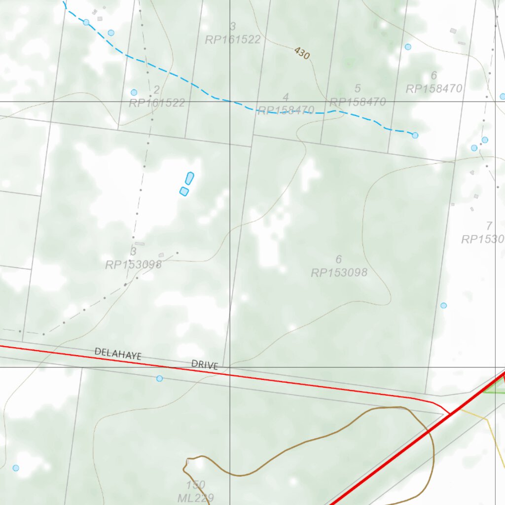 Canal Creek (9242 33) Map by Department of Resources Avenza Maps Canal Creek (9242 33) Map by Department of Resources Avenza Maps