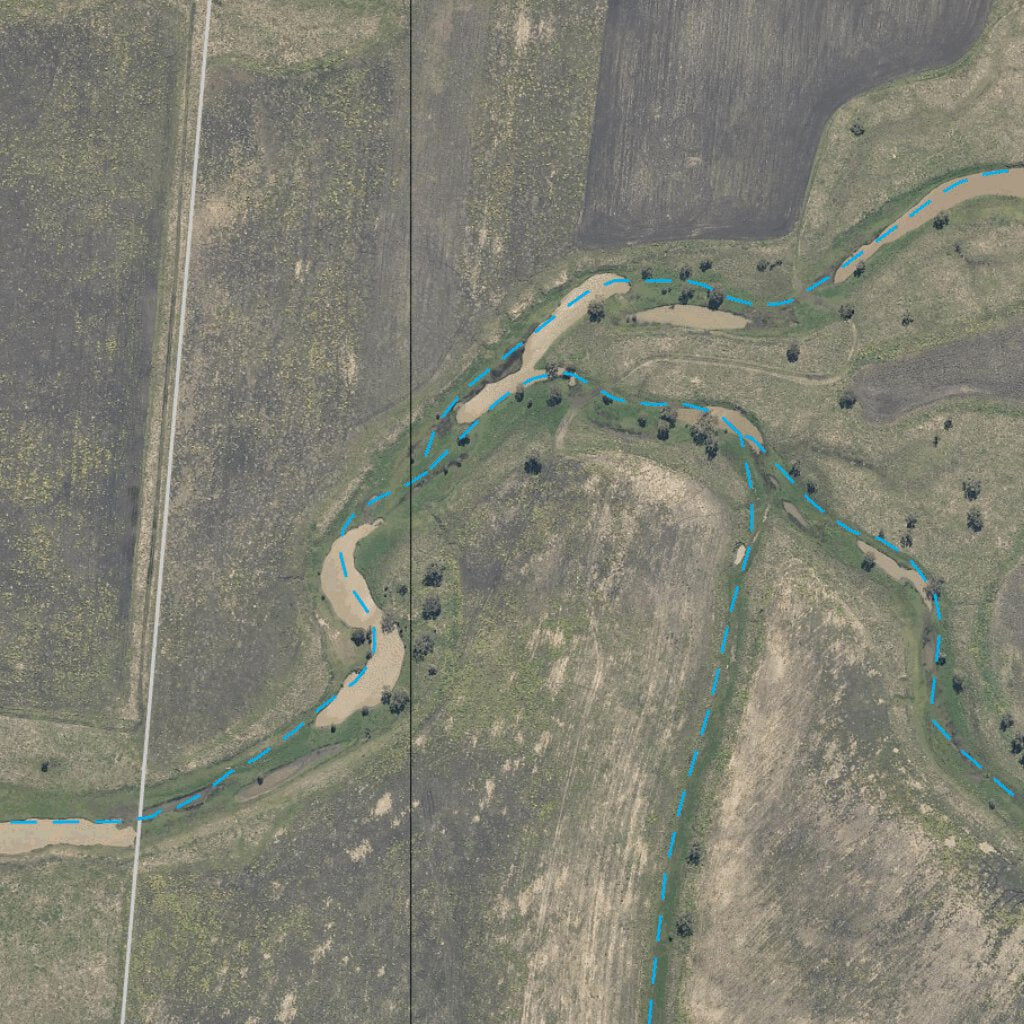 Canal Creek (9242 331i) Map by Department of Resources Avenza Maps Canal Creek (9242 331i) Map by Department of Resources Avenza Maps