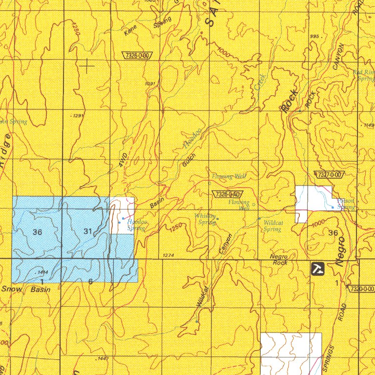 Vale Or Blm Surface Mgmt Map By Digital Data Services Inc Avenza Maps 1833
