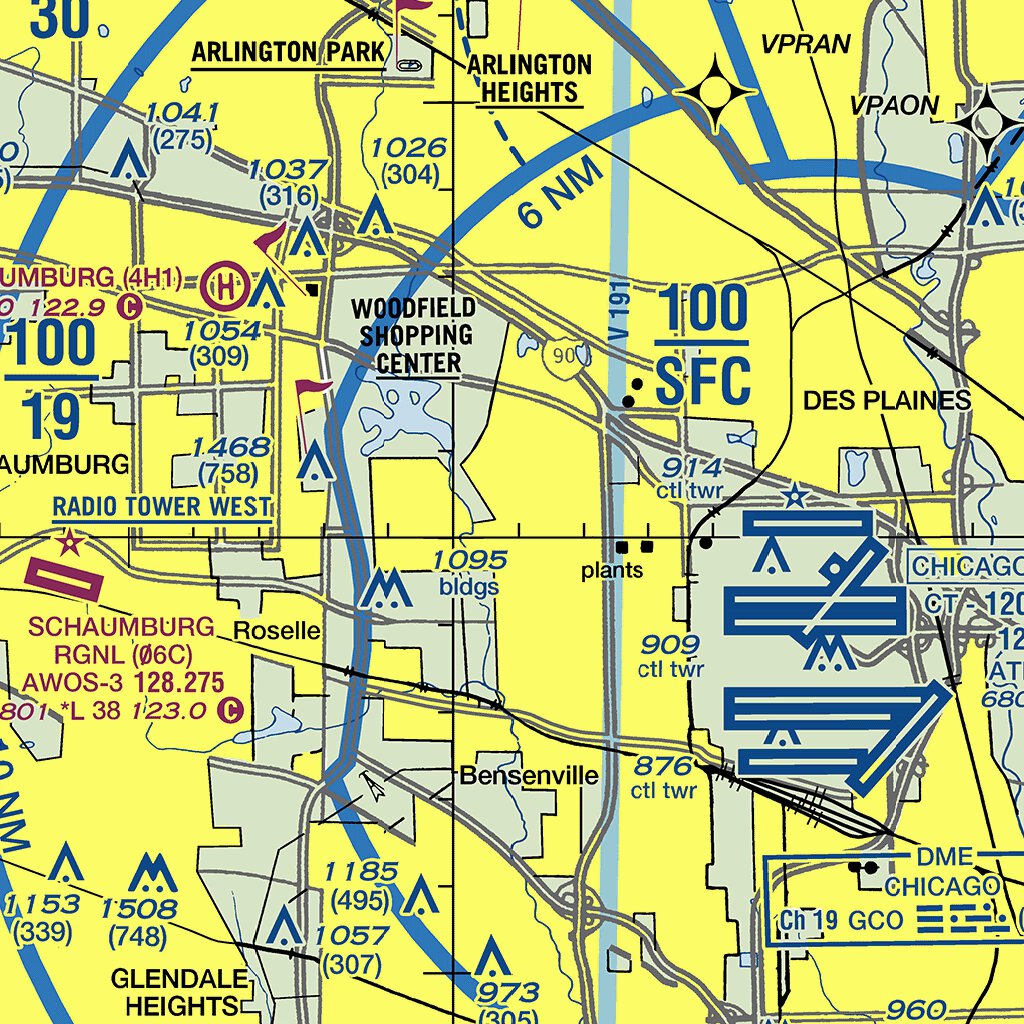 Chicago TAC Map by FAA: Federal Aviation Administration | Avenza Maps