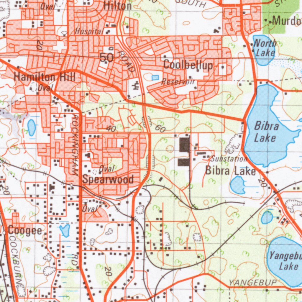 Fremantle (2033) Map by Geoscience Australia Avenza Maps — free download