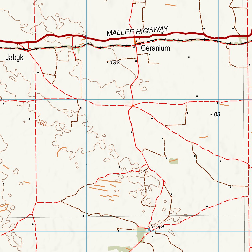 Pinnaroo I5414 Map by Geoscience Australia | Avenza Maps