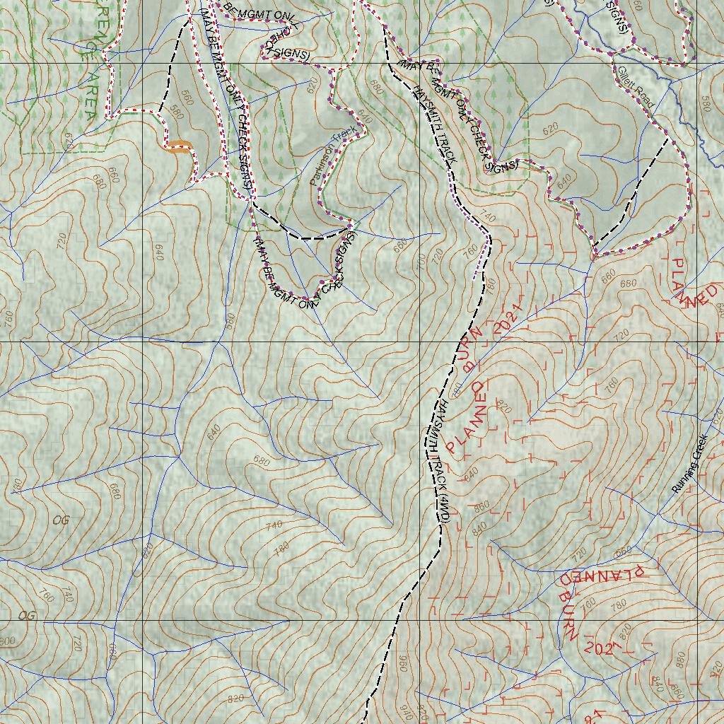 Getlost Map 8324-4 Tawonga Victoria Topographic Map V16b 1:25,000 By 