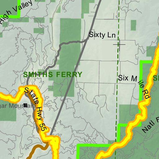 Controlled Hunt Areas Elk Hunt Area 242 Map by Idaho Department of Fish & Game Avenza Maps