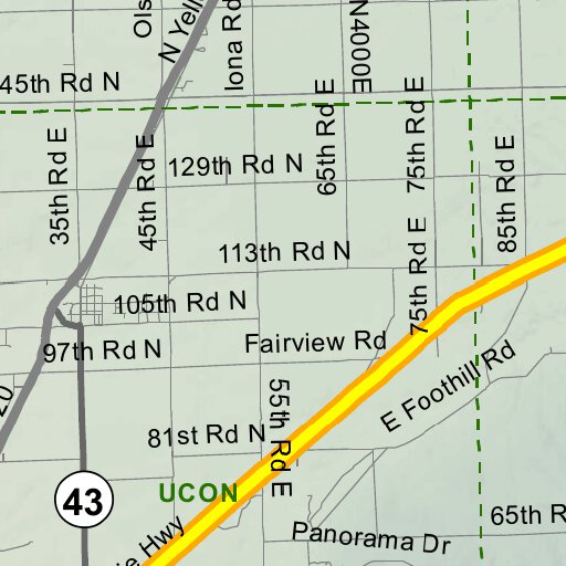 Controlled Hunt Areas Moose Hunt Area 63A Map by Idaho Department
