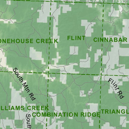 Controlled Hunt Areas Pronghorn Hunt Area 411 Map by Idaho Department of Fish & Game