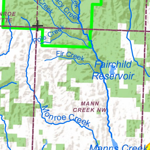 General Season Hunt Areas Elk Brownlee Zone Map by Idaho Department