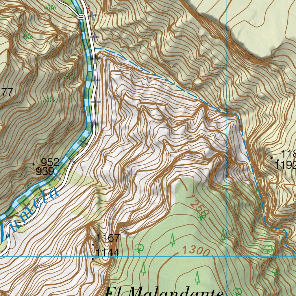Góntar (08883) Map by Instituto Geografico Nacional de Espana Avenza Maps
