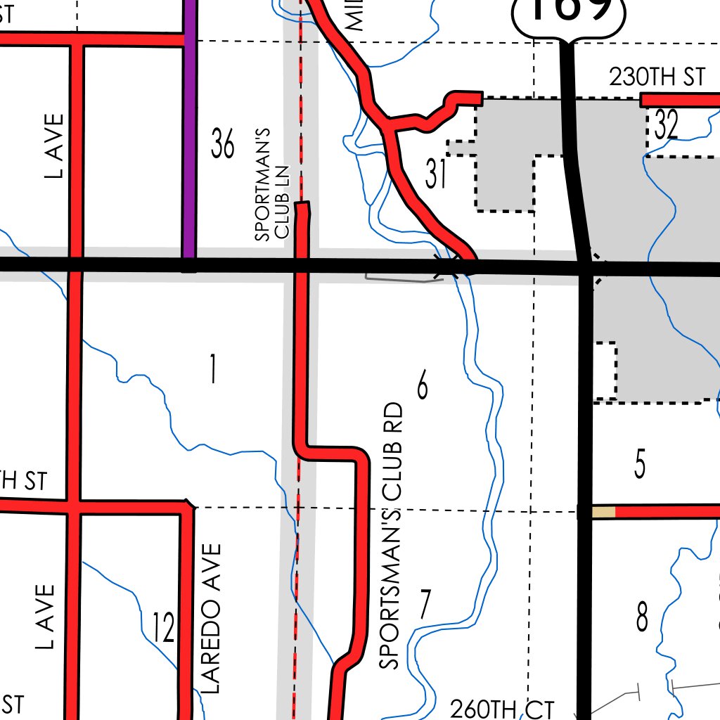 Dallas County, Iowa Map by Iowa Department of Transportation | Avenza Maps