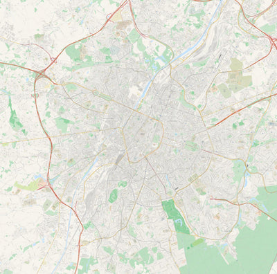 Lokalen Kartographie Brussels [Bruxelles] Street Map bundle exclusive