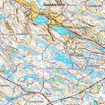 MaanMittausLaitos Heinävesi 1:50 000 (N523) digital map
