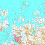MaanMittausLaitos Laihia 1:100 000 (P34L) digital map