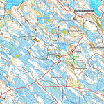 MaanMittausLaitos Nurmes 1:50 000 (Q531) digital map