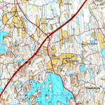 MaanMittausLaitos Pertunmaa 1:50 000 (M443) digital map