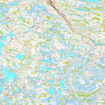 MaanMittausLaitos Posio 1:50 000 (S522) digital map