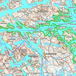 MaanMittausLaitos Puumala 1:100 000 (M52R) digital map