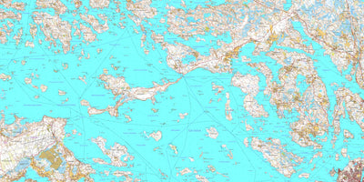 MaanMittausLaitos Ruokolahti 1:50 000 (M514) digital map