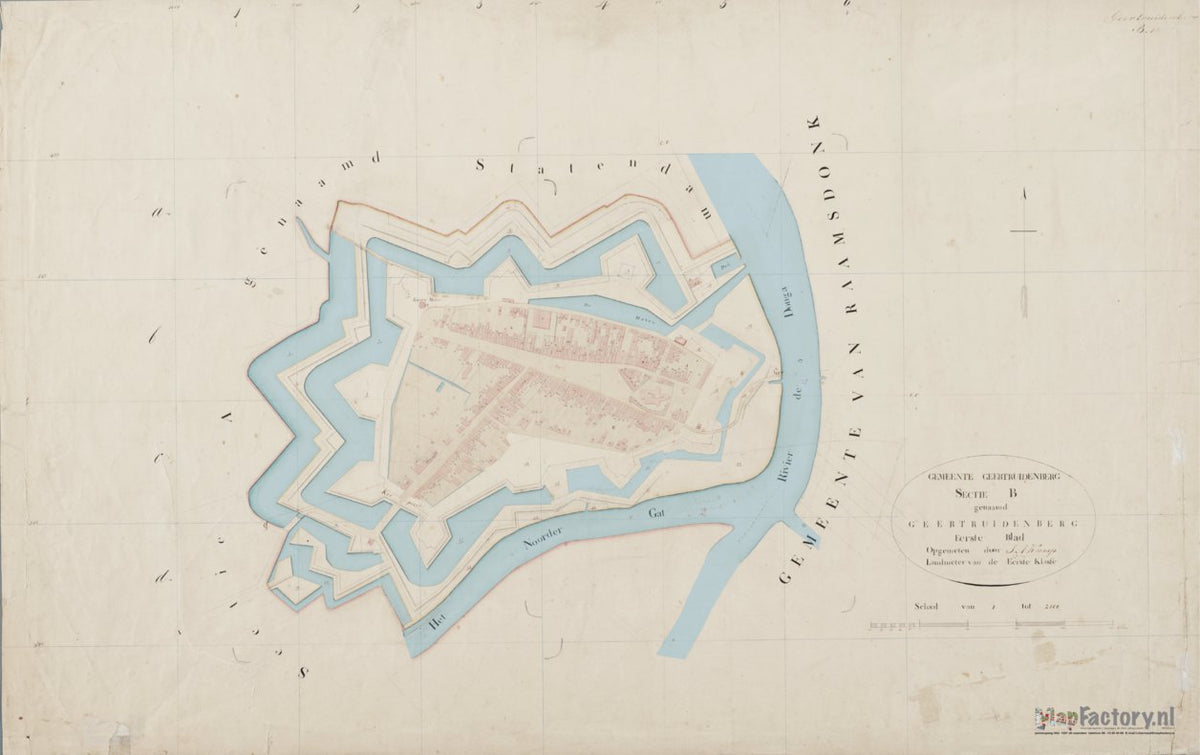 Geertruidenberg Map by Mapfactory Avenza Maps