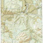 National Geographic 133 Kebler Pass, Paonia Reservoir (west side) digital map
