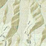 National Geographic 133 Kebler Pass, Paonia Reservoir (west side) digital map