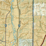 National Geographic 145 Pagosa Springs, Bayfield (west side) digital map