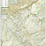 National Geographic 147 Uncompahgre Plateau North [Uncompahgre National Forest] (west side) digital map