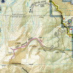 National Geographic 148 Collegiate Peaks Wilderness Area (east side) digital map