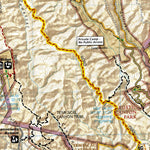 National Geographic 253 Santa Monica Mountains National Recreation Area (east side) digital map