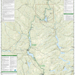 National Geographic 400 Allagash Wilderness Waterway North (Back) digital map