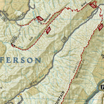 National Geographic 788 Covington, Alleghany Highlands (south side) digital map