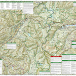 National Geographic 823 Goat Rocks, Norse Peak and William O. Douglas Wilderness Areas (south side) digital map