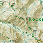 National Geographic 823 Goat Rocks, Norse Peak and William O. Douglas Wilderness Areas (south side) digital map