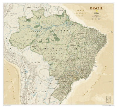 National Geographic Brazil Executive digital map