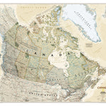 National Geographic Canada Executive digital map