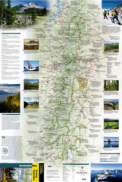 National Geographic Cascades digital map