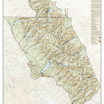 National Geographic Glacier & Waterton Lakes National Parks digital map
