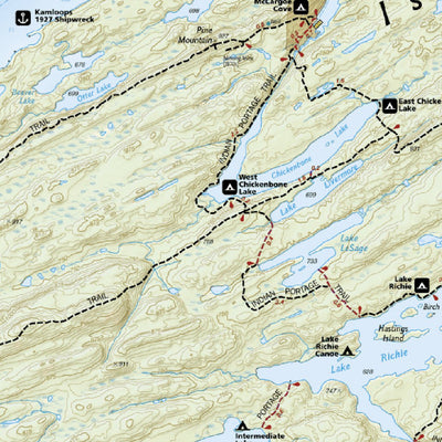 National Geographic Isle Royale National Park digital map