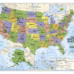 National Geographic Kids Political USA Education (Grades 6-12) digital map